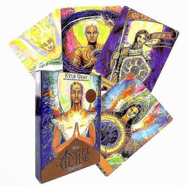 Carta de Oráculo "Brilla desde dentro" para la adivinación del destino. Baraja de Tarot en inglés. Juego de mesa para adultos con guía en PDF. Cartas de juego (44 unidades). TS129