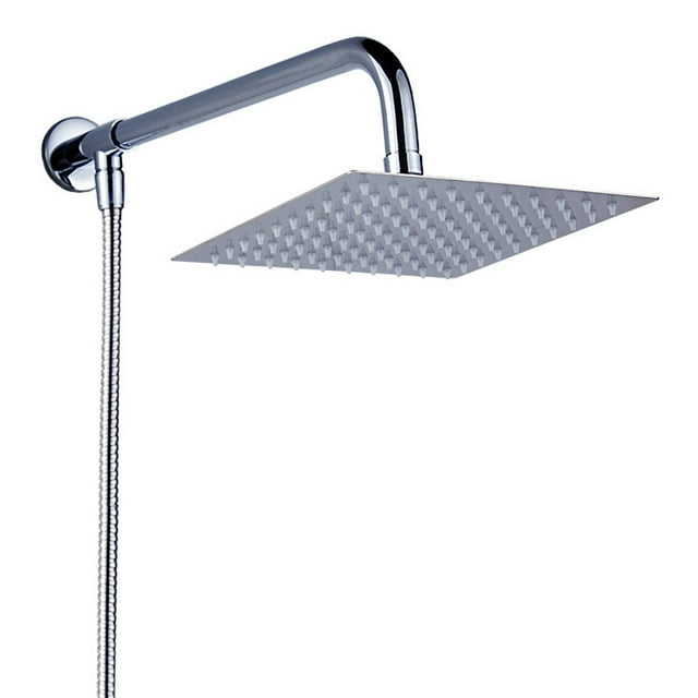 Clearance! beishanbush Shower Head High Turbo Pressure Shower Head Bathroom Hand Large Rainfall Water Saving Filter One Size Silver