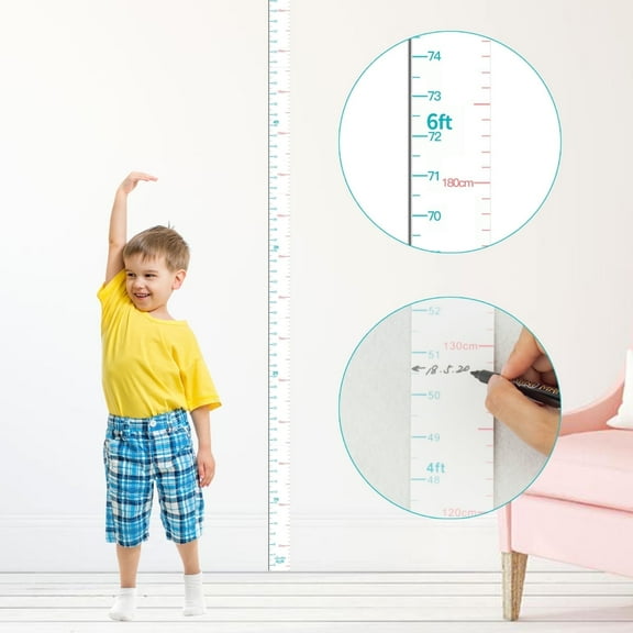 Kolymax Minimalist Wall-Mounted Wall Growth Charts, 1 Count