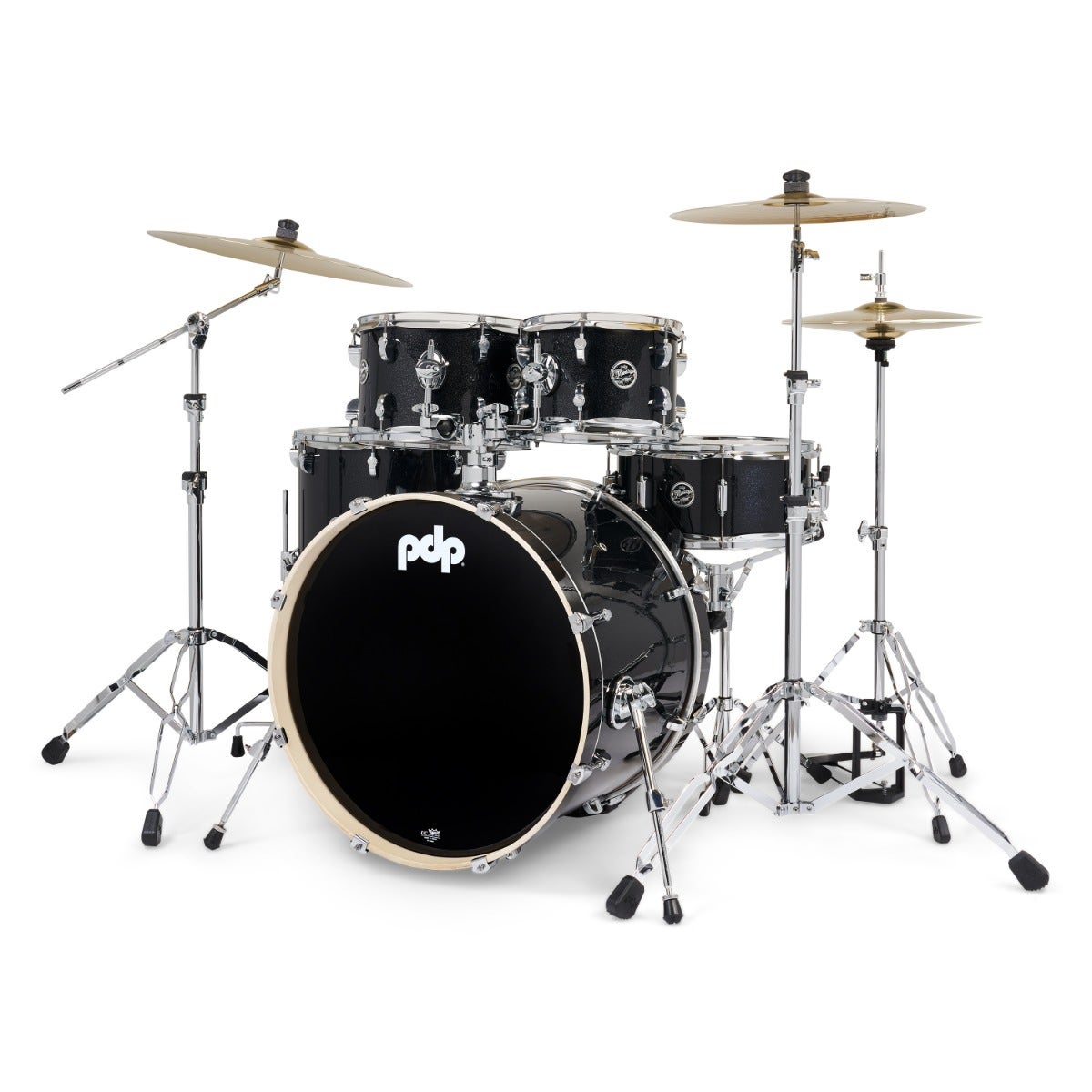 PDP Mainstage 5-Piece Drum Kit Black Sparkle