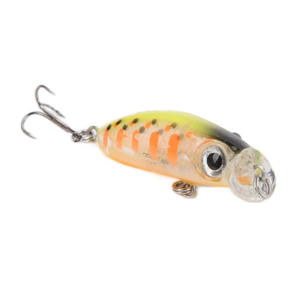 Mini cebo de señuelo de pesca, mini cebo de señuelo de pesca, mini señuelo sumergido, mini cebo duro de pesca, funcionamiento suave