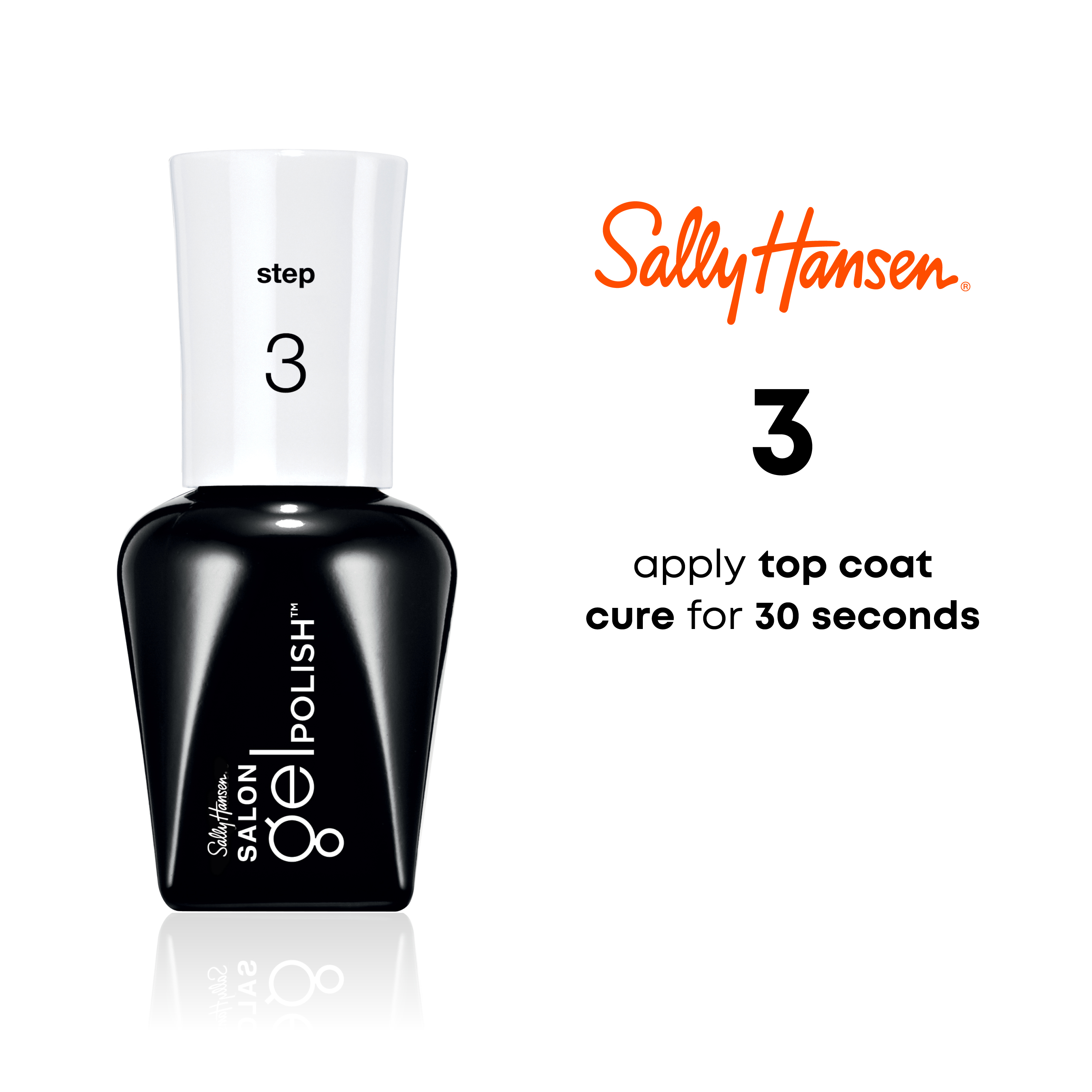Sally Hansen Salon Gel Polish Nail Color, 0.25 oz - image 6 of 7