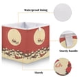 thumbnail image 3 of Foldable Fabric Storage Bin Home Cubes Clothing Organizer Bins Large Collapsible Box Basket for Home Organizer Christmas-themed Vibe, 3 of 7