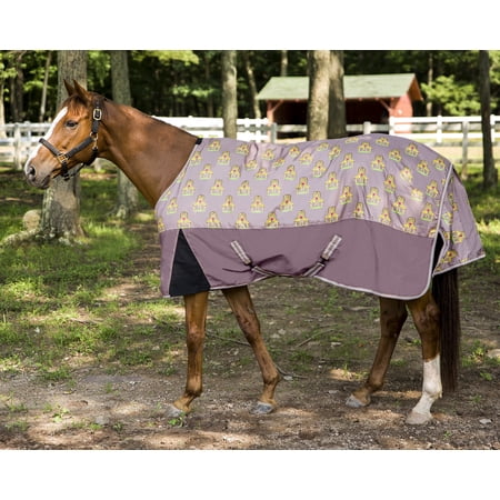 TuffRider Bonum 1200D Medium Weight Standard Neck Giraffe Print Turnout Pony Blanket