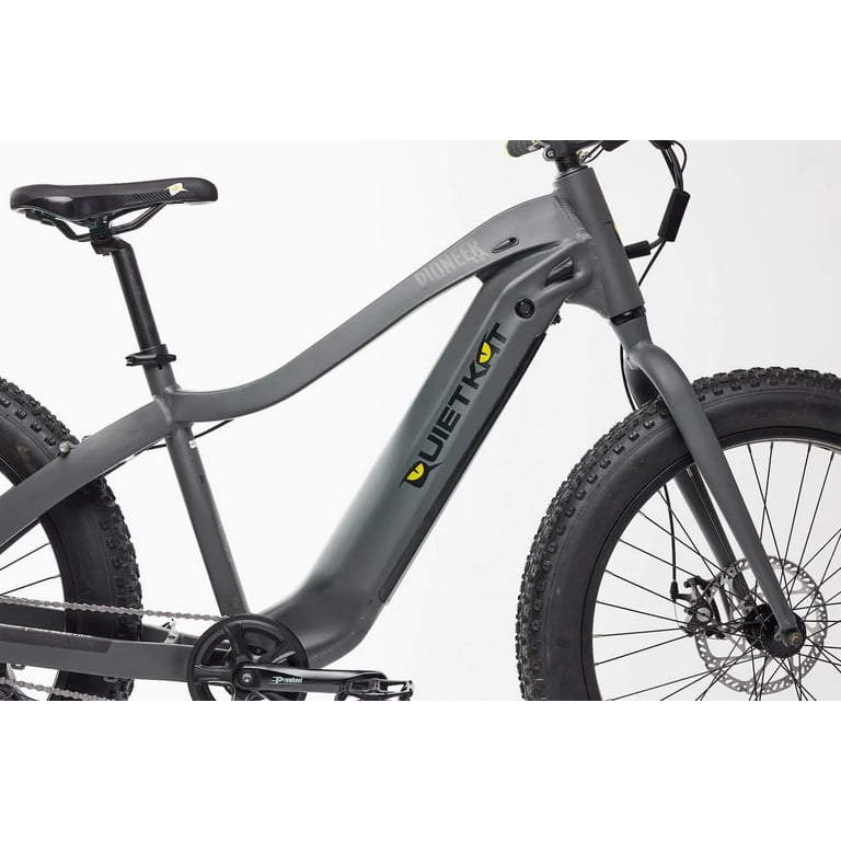 QuietKat Pioneer 750W Medium Electric Mountain Bike Powerful Motor Durable Frame Off Road Capable