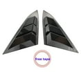 thumbnail image 3 of Side Vent Window Louvers Car Rear Quarter Spoiler Panel Fit For Honda Civic Seden Only 2016 To 2020 ABS Sun Shade, 3 of 7