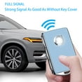 thumbnail image 3 of pamotwnal zinc Alloy Car Key Fob Cover for Volvo xc60,xc90,s60,v60,Compatible with Volvo Car Key Fob Shell Cover ,car Key Covers(Blue) C80, 3 of 3