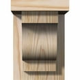 thumbnail image 2 of 5 1/2"W x 8"D x 8"H Newport Smooth Corbel w/Backplate, Douglas Fir, 2 of 9