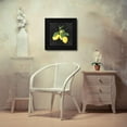 thumbnail image 3 of Tara Reed 12x12 Black Modern Wood Framed Wall Art Titled - Live with Zest I, 3 of 6