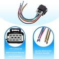 thumbnail image 4 of Arnés de cable del resistor del motor del ventilador HVAC Unique Bargains para CHEVY, GMC, PONTIAC y Saturno con conectores W/ terminales PT1739/88987856, 4 of 7