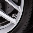 thumbnail image 5 of Valve Stem Caps, 4 Pack Handmade Crystal Rhinestone Universal Car Tire Valve Caps Chrome,Attractive Dustproof Bling Car Accessories, Black, 5 of 5