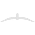 thumbnail image 4 of 96"W x 24"H x 2"D x 6"F, 6/12 Pitch, Archdale Architectural Grade PVC Gable Bracket, 4 of 8