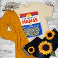 thumbnail image 2 of Tees2urdoor Baseball Mama's Always Salty T-Shirt, AM, Yellow, 2 of 5