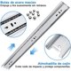 thumbnail image 2 of Juegos Rieles para Cajones Extensión Completa Angosta, Corredera para Cajones Telescópica con Sistema de Balines, Extensión Push to Open Reforzada Carga 55LB, Rieles Deslizante para Armario, 2 of 4