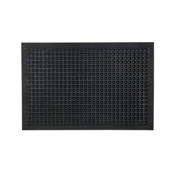 Doortex® Black Anti-Fatigue BubbleMat - 24" x 36"