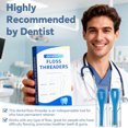 thumbnail image 6 of GENKENT Floss Threaders, Dental Floss Threaders for  Braces, Bridges, and Implants for Oral Health, 200 Pcs, Blue, 6 of 7