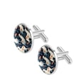 thumbnail image 2 of Alpaca Elegant Stainless Steel Cuff Links for Men, for Formal Wear and Special Occasions, 2 of 6