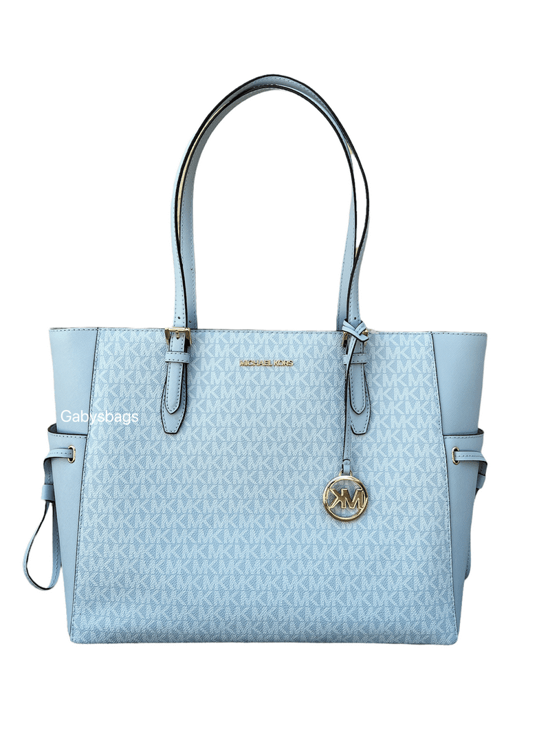 【関税&送料込】Michael By Michael Kors Pastel Light Blue Li MICHAEL Michael Kors Michl Michl Kors Jet Set Travel Tote