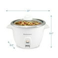 thumbnail image 4 of Elite Platinum 20 Cup Rice Cooker w/ Stainless Steel Cooking Pot, 4 of 7