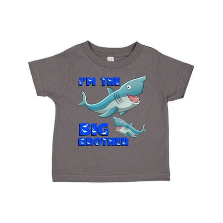 

Inktastic I m the Big Brother Shark Gift Toddler Boy Girl T-Shirt