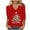 Red, variant on Christmas Sweaters for Women Sweatshirt Oversized Light Fit Workout Crewneck Sweatshirt Long Sleeve Crop Tops Workout