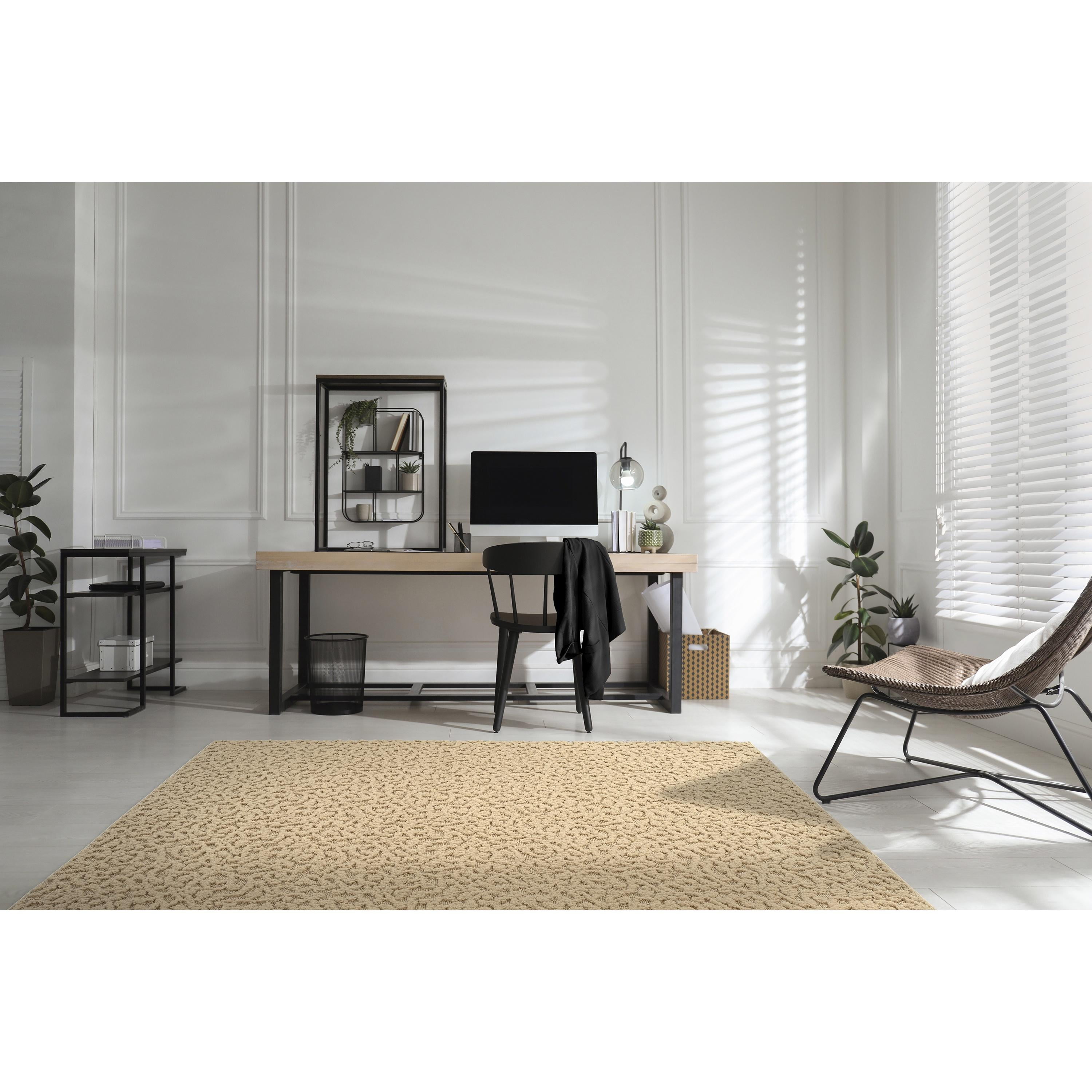Garland Rug Ivy Tan Indoor Area Rug, 7'6" x 9'6"