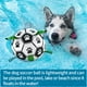 thumbnail image 4 of Pelota de fútbol QDAN de juguete para perros de tamaño mediano y grande, copa del mundo, 4 of 8