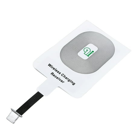 Wireless Charging Receiver,Portable Qi Standard Smart Charger Adapter Receptor Coil For iPhone 5 5C 5S 6 6S 6 Plus 6S