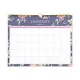 thumbnail image 3 of Blue Sky BLS103627 Day Designer Wirebound Wall Calendar, Navy Floral, 3 of 3