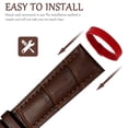 thumbnail image 4 of WIFKLSIIPG 18mm Bracelet Universel en Cuir Accessoire Compatible avec Plusieurs Montres Design à la Mode et Polyvalent, 4 of 5