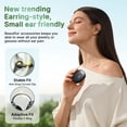 thumbnail image 5 of Open Ear Earbuds, Wireless Earbuds, Bluetooth 6.0 Headphones with ENC Clear Call, 60H Playtime, Lightweight Comfort, Clip On Earbuds for Workout/Running, 5 of 9