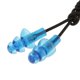 thumbnail image 3 of 2 Piezas Tapones de Silicona para Oído con Cordón, Arbol Seguridad Suave Silicona Tapones Auditivos Muffs Proteccion - Reutilizable Soledad Natación tapones para los oídos, 3 of 4