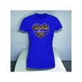 thumbnail image 1 of Playera Blusa Con Impresion De Corazon Love Animal Print Color Azul Talla Mediana Marca Emil SaEs, 1 of 4