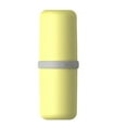 thumbnail image 4 of Funda para cepillo de  hogar/accesorio  familiar Amarillo Gloria Viaje del soporte del cepillo de dientes, 4 of 9