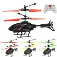 thumbnail image 2 of Xqxayjr under $5 2Pcs RC Helicopter, Mini RC Infrared Helicopter,2CH Gyro Remote Control Drone,Induction Sensor RCToyForKids,Small FlyingToyWith USB Charger, 2 of 9