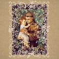 thumbnail image 2 of CafePress - Saint Anthony -  Round Wood Ornament 4", 2 of 2