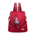 thumbnail image 1 of Mochila Antirrobo Impermeable Roja Malubero Mochila, 1 of 4
