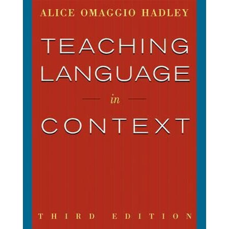 Pre-Owned Teaching Language in Context (Paperback) 0838417051 9780838417058