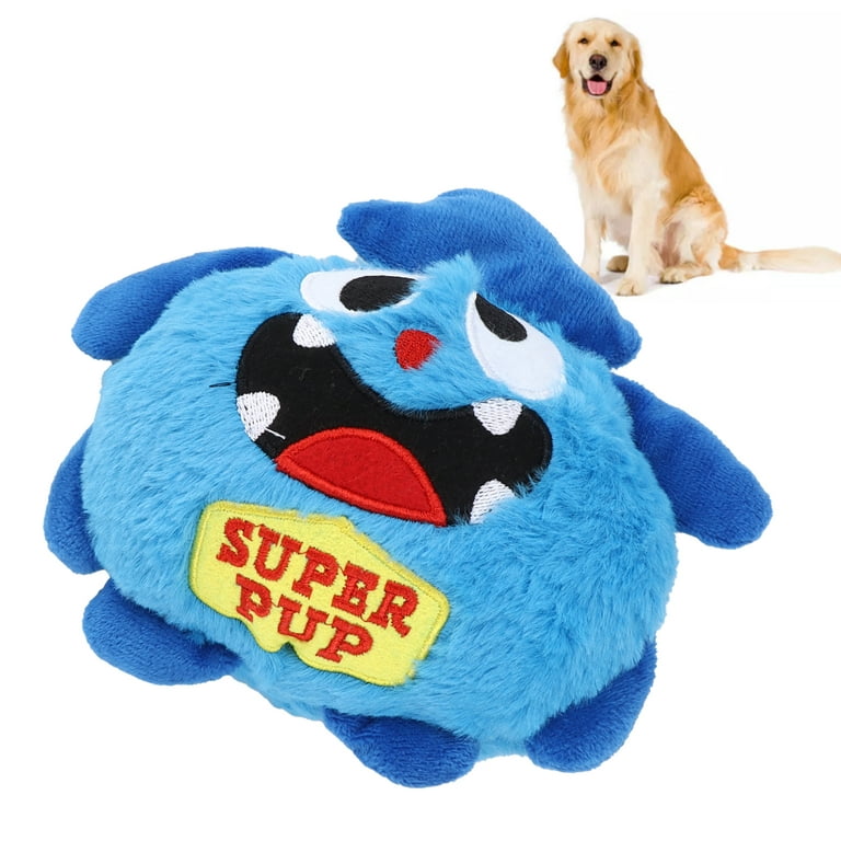 Dog Electric Bouncing Toy Vibrating and Sounding Plush Cartoon, Interactive  Dog Toys for Motorized Entertainment Interactive Dog Toy Barking for Pets