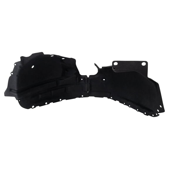 TRQ Front Left Inner Fender Liner Black Drivers Side Fits Select 2020-2021 Ford Escape FO1248205