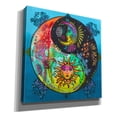 thumbnail image 2 of Epic Graffiti 'Yin Yang - Sun and Moon' by Dean Russo, Canvas Wall Art, 37"x37", 2 of 8