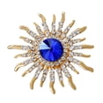 thumbnail image 2 of Joyería Del Banquete De Boda Del Broche Del Diamante Artificial Nupcial De s Mujeres Del Girasol Zulema Broche de Rhinestone para Mujeres, 2 of 8