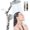 Chrome-Filtered, variant on Filtered Matte Black Dual Handheld Showerhead Set