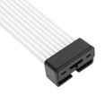 thumbnail image 2 of 8 Pin to 2x8 Pin Connector Cable, 5V ARGB Sync Cable, 260mm Motherboard Neon Cable with Metal Combs for Motherboard, Black Header, 2 of 4