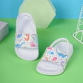 thumbnail image 3 of JAJAHO Kids Summer Sandals Soft Sole Beach Shoes For Boys Girls 1-5 Years Cartoon Open Toe Pool Slippers Non- On Versatile Shoes, 3 of 3