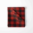 thumbnail image 3 of Mainstays 42" Light-weight Flannel Fabric Buffalo Check by the Yard, Red, 3 of 4