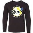 thumbnail image 3 of Inktastic World Down Syndrome Day Brave Long Sleeve Youth T-Shirt, 3 of 5