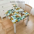 thumbnail image 2 of HAOXIT Square Tablecloth Thanksgiving Theme Party Supplies Square Table Cloth Waterproof Table Cover Table Cover for Birthday Party Table Decor 48''x48'', 2 of 7
