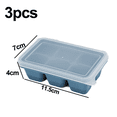 thumbnail image 2 of Mini Ice Cube Trays for Freezer, Small Ice Cube Molds for Cocktail, 2 of 5