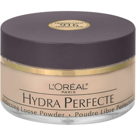L'Oreal Paris Hydra Perfecte Perfecting Loose Face Powder, Translucent, 0.5 (Best Under Eye Setting Powder For Dark Skin)
